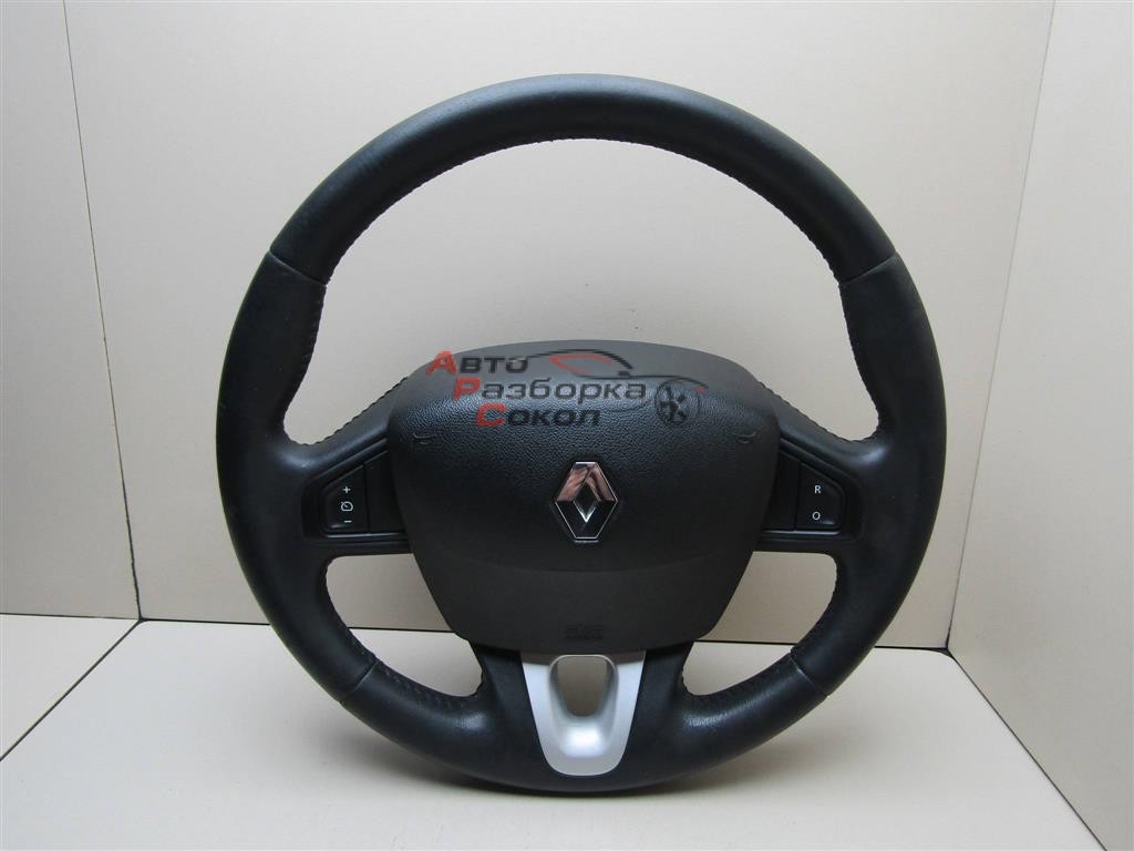 Купить Рулевое колесо с AIR BAG Renault Megane III 2009-нв 152970  484306291R с оригинальным номером 484306291R. Купить в Вологде, Вологодской  области за 11,500 р. с доставкой по России